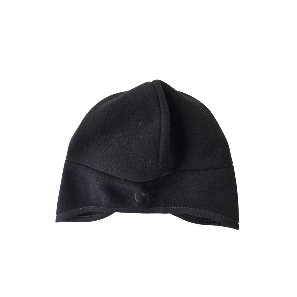 Outdoor Research Neve Windstopper Hat Black Fleece Gore Mens M Made USA 83400